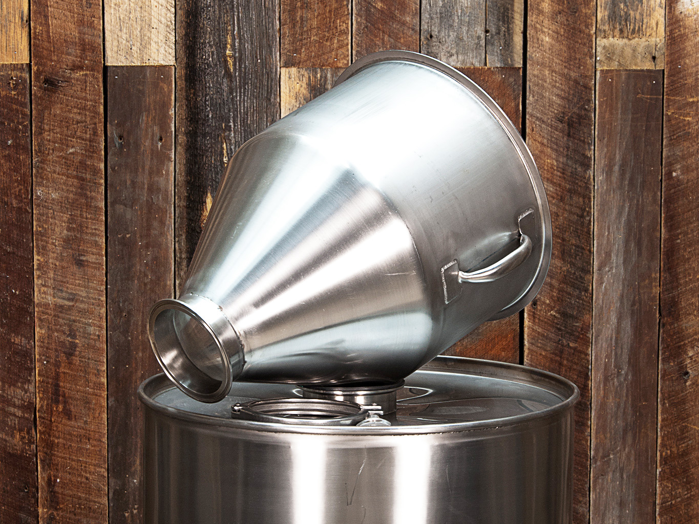 Tri clamp Funnel 5 Gallon Bubba s Barrels