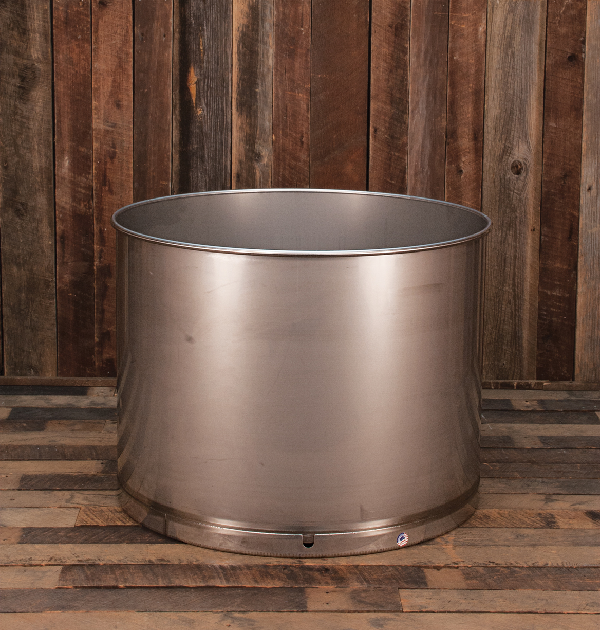 Closed Top Stainless Steel Drum - 55 Gallon