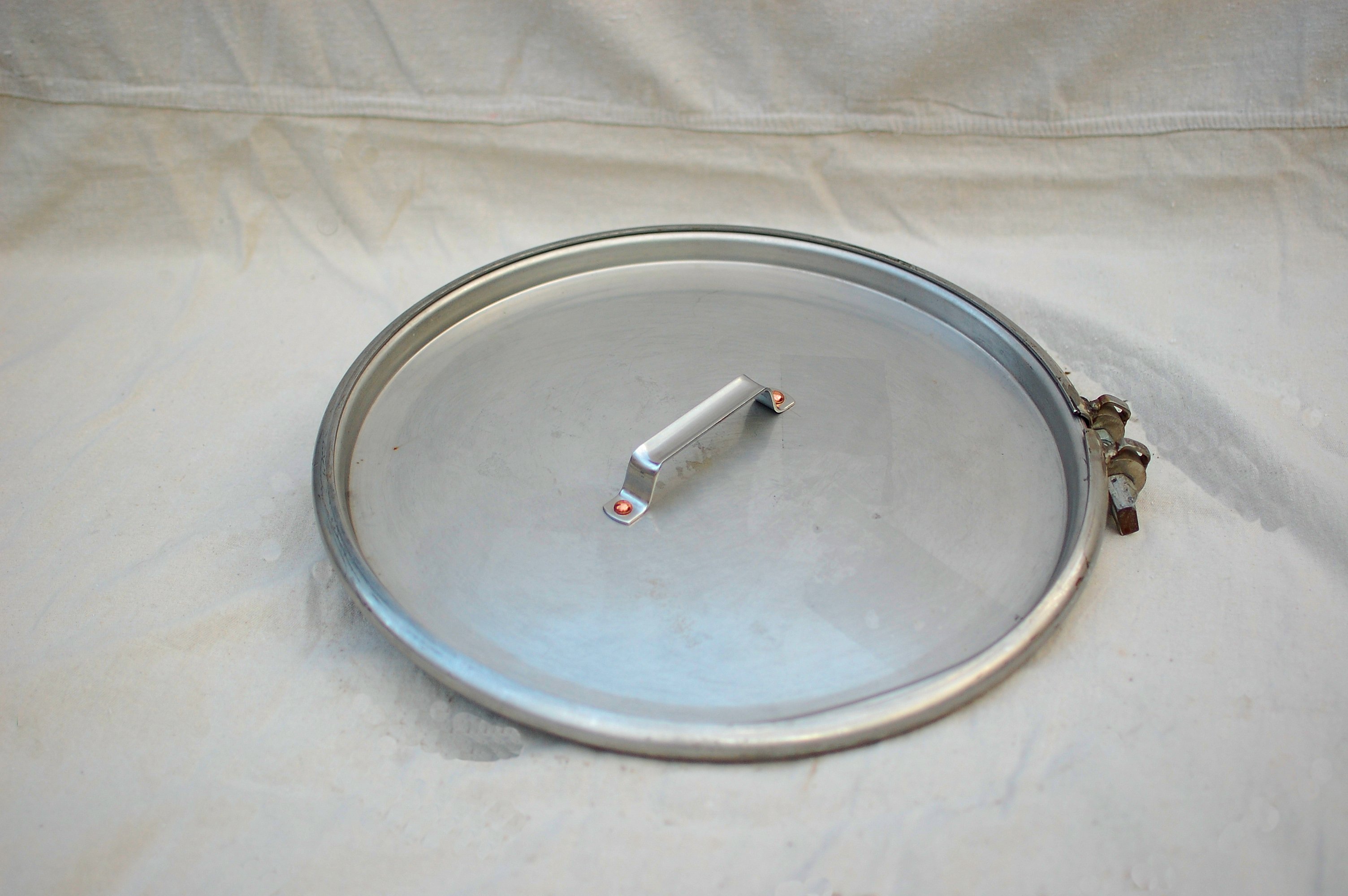 25 Liter (6.6 Gal) Stainless Drum | Ring Clamp Lid (316SS)